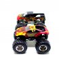 SET*2,MONSTER BIG WHEELS TRUCK HOTWHEELS SCALE 1:64