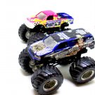 SET*2,MONSTER BIG WHEELS TRUCK HOTWHEELS SCALE 1:64, RARE