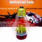 LITTLE SAILING BOAT IN A GLASS BULB, WOODEN NAUTICAL MODEL