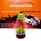 LITTLE SAILING BOAT IN A GLASS BULB, WOODEN NAUTICAL MODEL