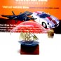 LITTLE SAILING BOAT IN A GLASS BOTTLE, WOODEN NAUTICAL MODEL