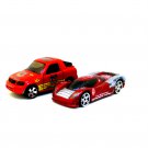 SET*2 CAR MODELS SPIDERMAN CAR ,TOYOTA RAV 4 MAISTO/MAJORETTE