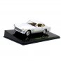 FERRARI 250 GTE 2+2 + SHOWCASE, SILVER ALTAYA 1:43 DIECAST CAR COLLECTOR'S MODEL