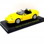 FERRARI 550 BARCHETTA PININFARINA YELLOW ALTAYA SCALE 1:43 DIECAST CAR MODEL