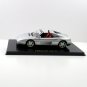 FERRARI 348 TS + SHOWCASE, SILVER ALTAYA 1:43 DIECAST CAR COLLECTOR'S MODEL