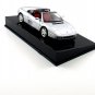 FERRARI 348 TS + SHOWCASE, SILVER ALTAYA 1:43 DIECAST CAR COLLECTOR'S MODEL