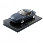 FERRARI 456 M + SHOWCASE, METALLIC DARK BLUE ALTAYA 1:43 DIECAST CAR COLLECTOR'S MODEL