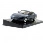 FERRARI 456 M + SHOWCASE, METALLIC DARK BLUE ALTAYA 1:43 DIECAST CAR COLLECTOR'S MODEL