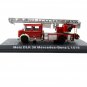 FIRE DEPARTMENT MERCEDES-BENZ L1519 METZ DLK 30 RED ALTAYA 1:72 FIRE TRUCK MODEL