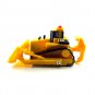 CATERPILLAR CONSTRUCTION TRUCK, YELLOW RIPPER BULLDOZER, MOVING PARTS