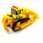 CATERPILLAR CONSTRUCTION TRUCK, YELLOW RIPPER BULLDOZER, MOVING PARTS