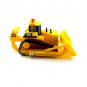 CATERPILLAR CONSTRUCTION TRUCK, YELLOW RIPPER BULLDOZER, MOVING PARTS