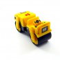 CATERPILLAR CONSTRUCTION TRUCK, YELLOW RIPPER BULLDOZER, MOVING PARTS