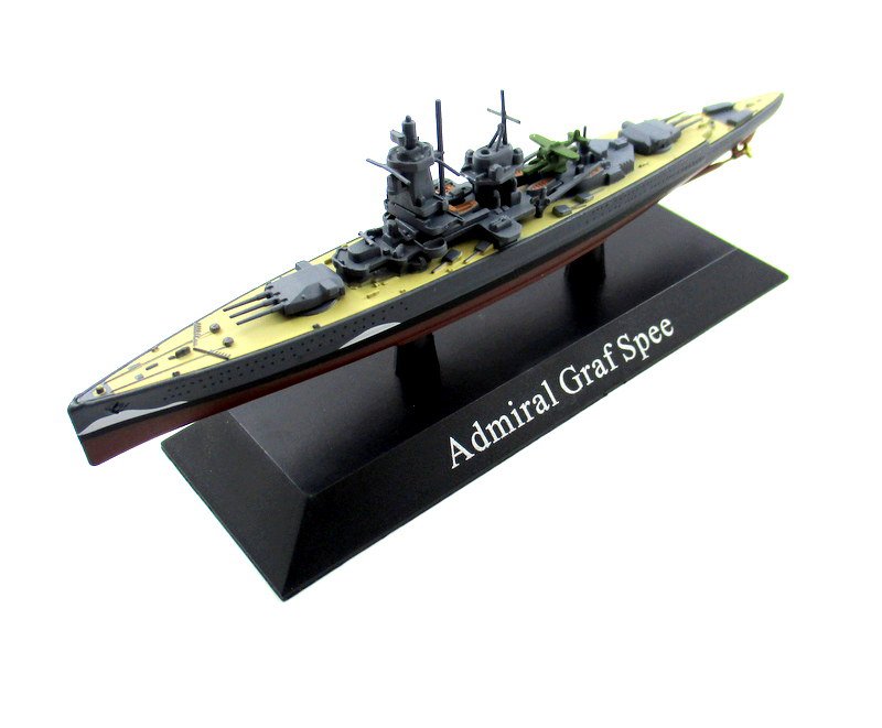 ADMIRAL GRAF SPEE HEAVY CRUISER GERMAN NAVY YEAR 1936, DEAGOSTINI SCALE 1:1250