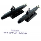 SET*2 U-BOOT MODELS SS-590 OYASHIO+SS-591 MICHI JAPAN NAVY,DEAGOSTINI SCALE1:900