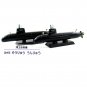 SET*2 U-BOOT MODELS SSN-501 SORYU+SS-502 UNRYU JAPAN NAVY,DEAGOSTINI SCALE 1:900