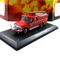FIRE DEPARTMENT DODGE D-500 WATOU 1958, RED ATLAS SCALE 1:72 FIRE TRUCK MODEL