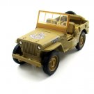 JEEP 1941 WILYS MB IDF ARMOR SQUAD, WELLY 1:38 DIECAST CAR COLLECTOR'S MODEL