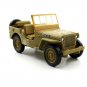 JEEP 1941 WILYS MB IDF ARMOR SQUAD, WELLY 1:38 DIECAST CAR COLLECTOR'S MODEL
