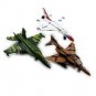 Set *3 Aircraft Models, A203 US Airforce, Phantom F-4C, F/A-18E Super Hornet