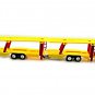 Car Carrier Trailer (Transportation) Yellow Diecast Truck Model