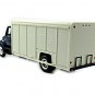 International 4200 Delivery Box Truck, Dark Blue/White Newray 1:43