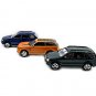 Set*3 Car Models, BMW X5/Mercedes-Benz M-Class/Range Stormer Scale 1:60/1:61