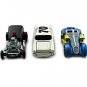 Set*3 Car Models, Tork Twist Yellow Flames/2003 Shift Kicker/1957 Chevy Bel Air Scale 1:64