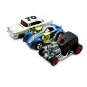 Set*3 Car Models, Tork Twist Yellow Flames/2003 Shift Kicker/1957 Chevy Bel Air Scale 1:64