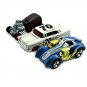 Set*3 Car Models, Tork Twist Yellow Flames/2003 Shift Kicker/1957 Chevy Bel Air Scale 1:64