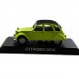CITROEN 2CV YEAR 1957 YELLOW DEAGOSTINI SCALE 1:43 CAR MODEL