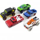 SET*5 HOT TRUCK MODELS, HOTWHEELS SCALE 1:64, NEW
