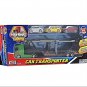 Double Decker Car Transporter With 3 Diecast Car Models, Motormax