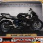 BMW HP2 Sport Black Motorcycle Model, Motormax Scale 1:18
