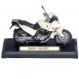BMW F650ST White Motorcycle Model, Motormax Scale 1:18