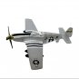 P-51 Mustang WW2 Diecast Aircraft Model, Motormax 4.5 Inch