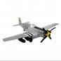 P-51 Mustang WW2 Diecast Aircraft Model, Motormax 4.5 Inch