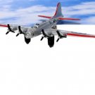 B-17 Bomber WW2 Diecast Aircraft Model, Motormax 4.5 Inch