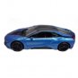 BMW I8 Coupe Year 2018 Metallic Blue MotorMax Scale 1:43