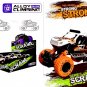 SUV Diecast Model with shock absorbers (springs)and big rubber tires Scale 1:32