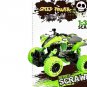 ATV Off-Road Diecast Model with shock absorbers (springs) and big rubber tires Scale 1:32