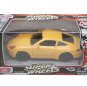 Porsche 911 Carrera Yellow MotorMax Scale 1:43