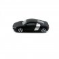 Audi R8 Mat Black/Silver Burago Scale 1:43 Car Model