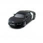 Audi R8 Mat Black/Silver Burago Scale 1:43 Car Model