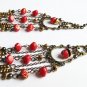 Bohemia Ethnic style ear Earrings girls hoop ear Earrings 1001