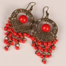 Bohemia Ethnic style ear  Earrings girls hoop ear  Earrings 1002