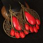 Bohemia Ethnic style ear Earrings girls hoop ear Earrings 1004