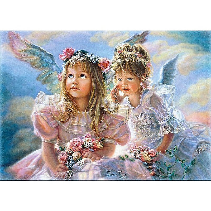 Angels child Acrylic Paint by Numbers kit