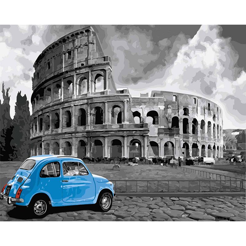 Coliseum, Rome DIY Acrylic - NOT AVAILABLE AT THE MOMETN