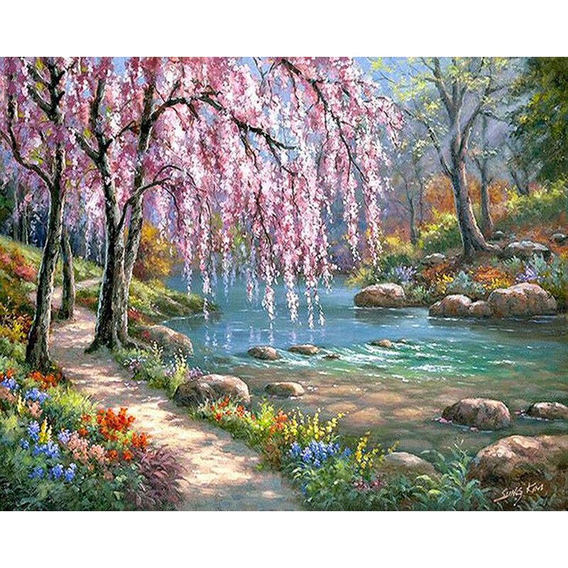 Spring in the park DIY Acrylic - NOT AVAILABLE AT THE MOMETN